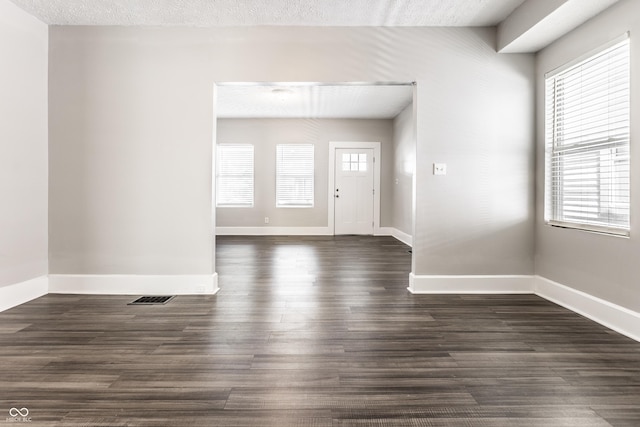 3045 Ruckle St, Indianapolis, IN 46205 - entrance foyer with dark wood finished floors