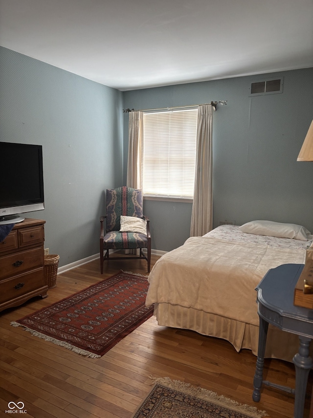 9011 Camby Rd, Camby, IN 46113 - bedroom with hardwood / wood-style floors and baseboards