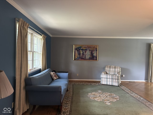9011 Camby Rd, Camby, IN 46113 - living room with crown molding and baseboards