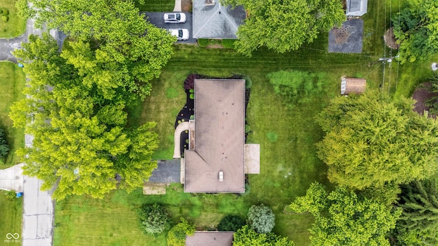 5205 Staughton Dr, Indianapolis, IN 46226 - bird's eye view