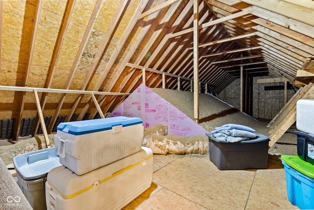 6980 White Oak Dr, Avon, IN 46123 - view of unfinished attic