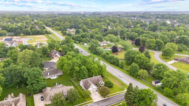 6980 White Oak Dr, Avon, IN 46123 - aerial view of residential area