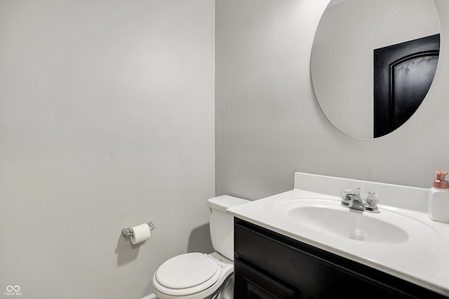 773 Bracknell Dr, Avon, IN 46123 - half bathroom with toilet and vanity
