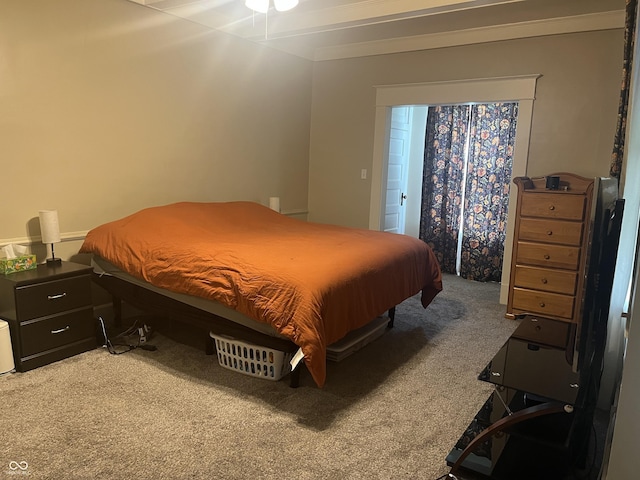 1131 N Main St, Rushville, IN 46173 - view of carpeted bedroom