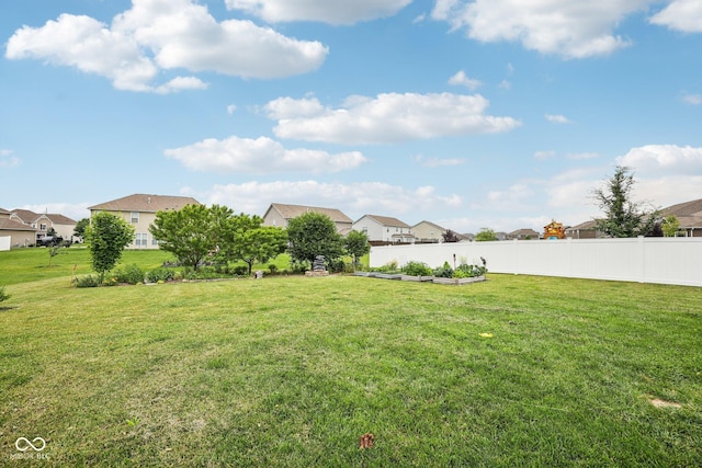8126 Kilborn Way, Avon, IN 46123 - view of yard featuring a vegetable garden and a residential view