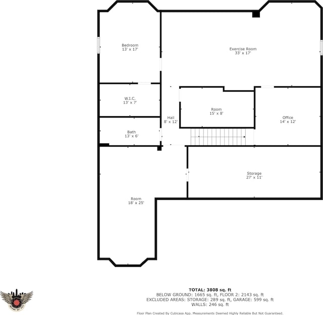 4434 Hickory Ridge Blvd, Greenwood, IN 46143 - view of floor plan / room layout