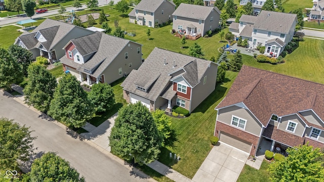 13992 Wynngate Ln, Fishers, IN 46038 - aerial perspective of suburban area