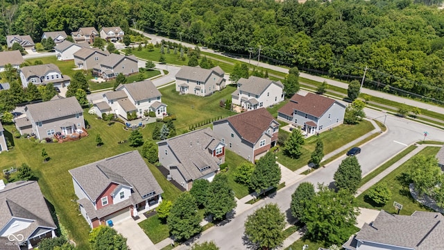 13992 Wynngate Ln, Fishers, IN 46038 - aerial perspective of suburban area
