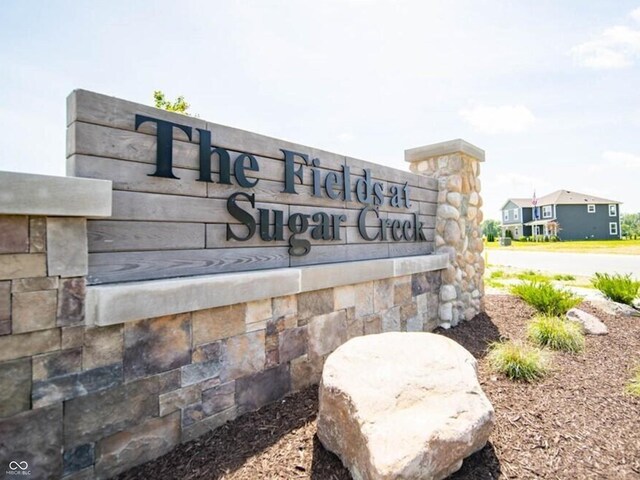 7909 Magnolia St, New Palestine, IN 46163 - view of community / neighborhood sign