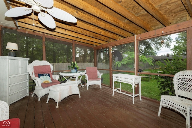 13 Fairlane Dr, Brownsburg, IN 46112 - sunroom with ceiling fan