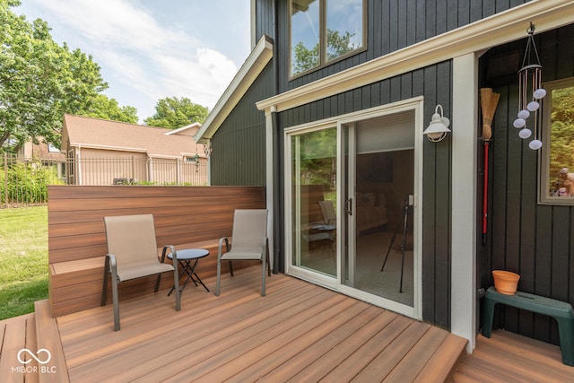 2608 S Trotters Run, Bloomington, IN 47401 - view of deck