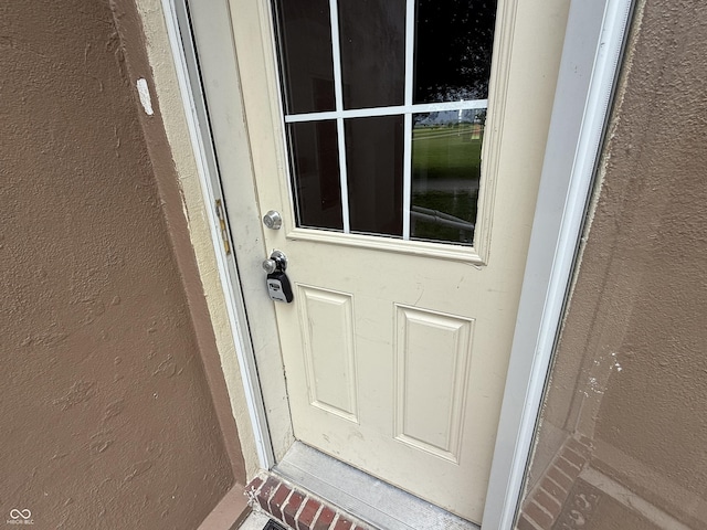 2607 N Henderson Rd, Rushville, IN 46173 - doorway to property