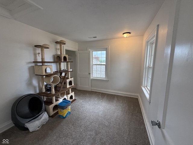 2607 N Henderson Rd, Rushville, IN 46173 - miscellaneous room with carpet flooring and baseboards