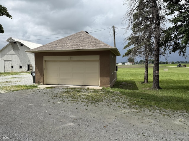 2607 N Henderson Rd, Rushville, IN 46173 - view of detached garage