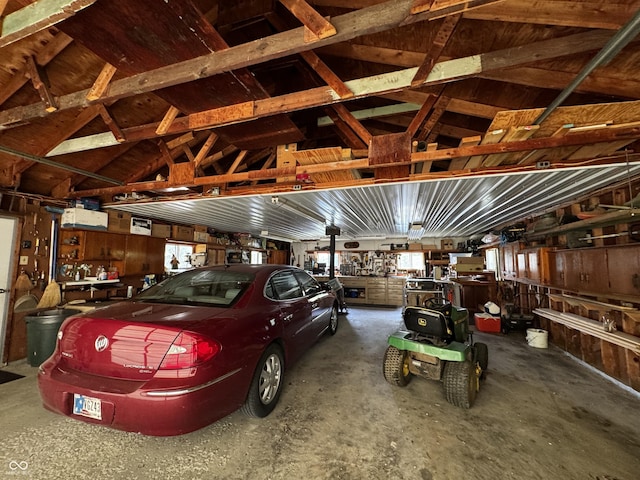 8664 S Nash Dr, Nineveh, IN 46164 - view of garage