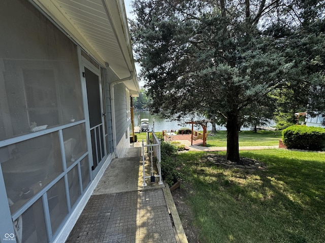 8664 S Nash Dr, Nineveh, IN 46164 - view of grassy yard