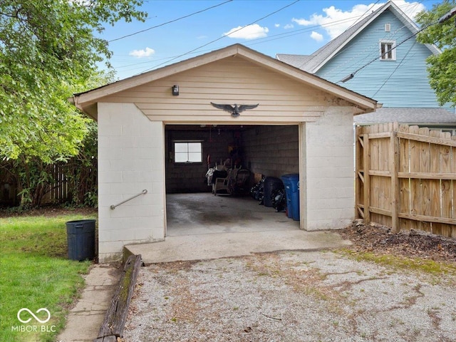 228 W Washington St, Shelbyville, IN 46176 - view of detached garage