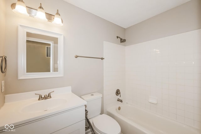 8310 Becks Mill Ln, Indianapolis, IN 46113 - bathroom featuring vanity and shower / tub combination