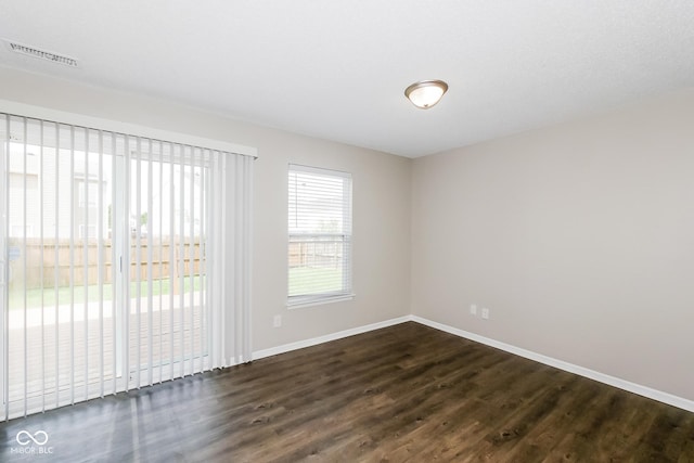 8310 Becks Mill Ln, Indianapolis, IN 46113 - empty room with dark wood-type flooring