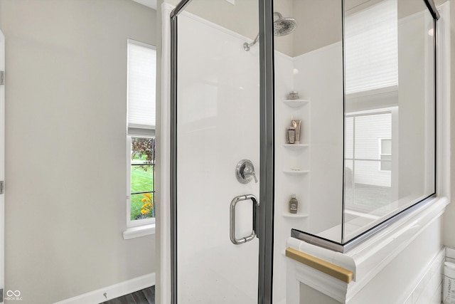 9653 Cypress Way, Carmel, IN 46032 - full bathroom with a stall shower