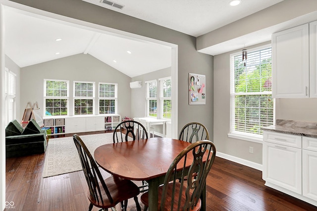9653 Cypress Way, Carmel, IN 46032 - dining area with dark wood-type flooring, healthy amount of natural light, and recessed lighting