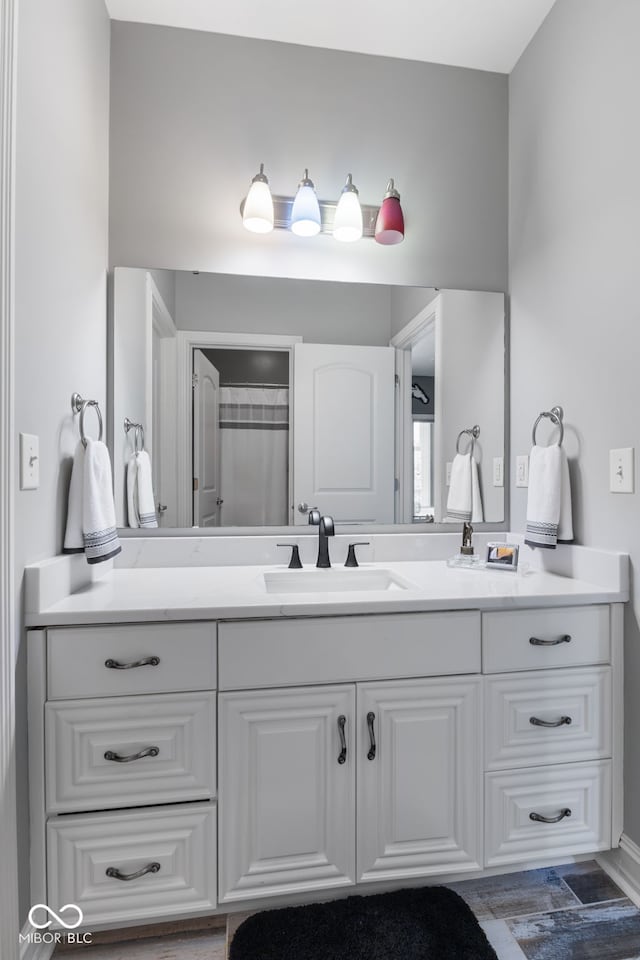 4396 W Eagle Trce, New Palestine, IN 46163 - bathroom featuring vanity