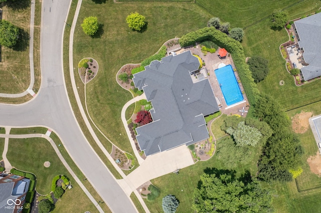 4396 W Eagle Trce, New Palestine, IN 46163 - view of property location featuring a pool area