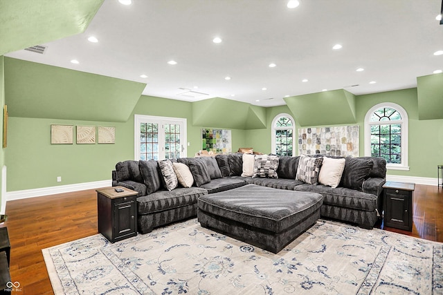 11557 Willow Springs Dr, Zionsville, IN 46077 - living room featuring light wood-style floors, recessed lighting, and healthy amount of natural light