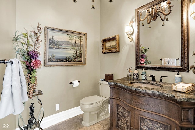 11557 Willow Springs Dr, Zionsville, IN 46077 - bathroom featuring vanity and toilet