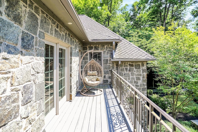 11557 Willow Springs Dr, Zionsville, IN 46077 - view of deck