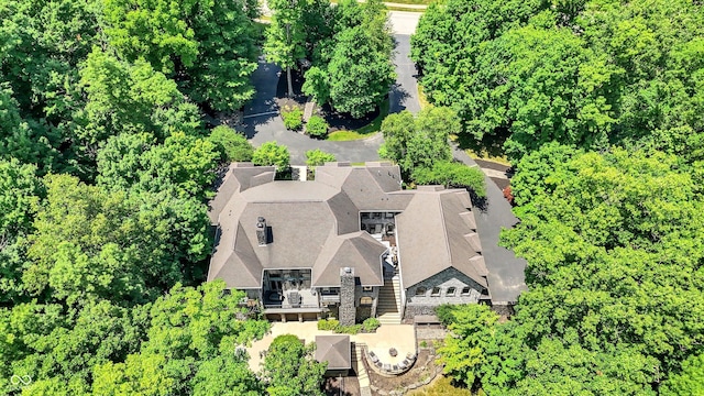 11557 Willow Springs Dr, Zionsville, IN 46077 - aerial view of property and surrounding area
