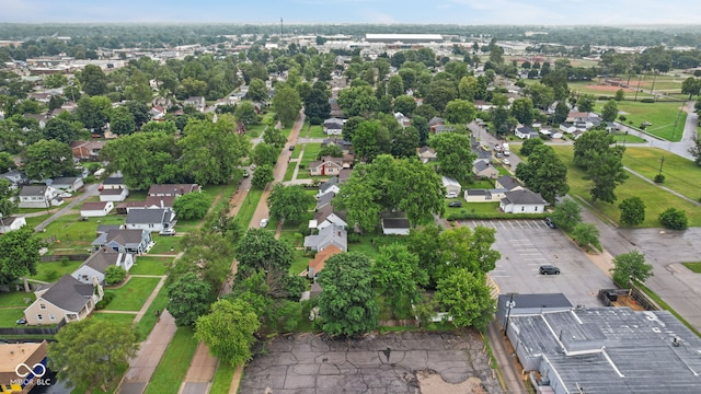 1739 Caldwell Pl, Columbus, IN 47201 - aerial view of property's location with nearby suburban area