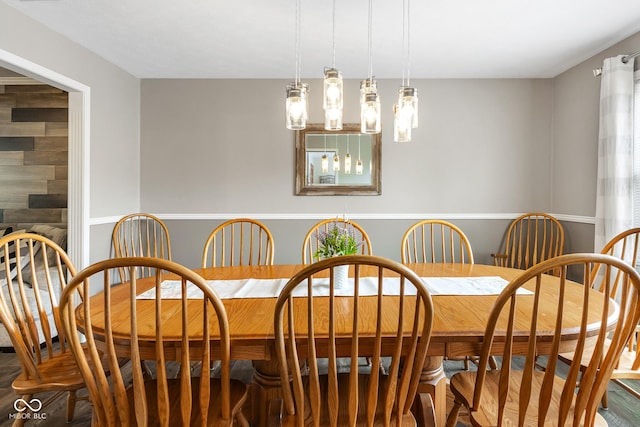 2872 N Prairie Stream Way, Columbus, IN 47203 - dining room with a chandelier