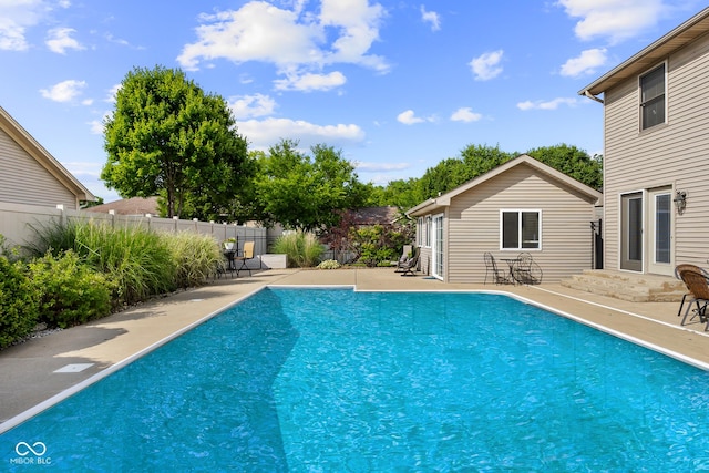 2872 N Prairie Stream Way, Columbus, IN 47203 - view of pool featuring a patio