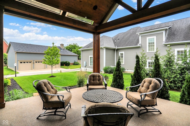12839 Bird Cage, Carmel, IN 46032 - view of patio