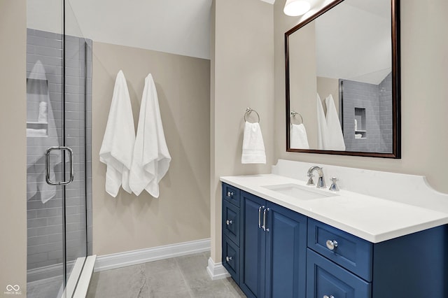 12839 Bird Cage, Carmel, IN 46032 - full bath featuring vanity and a stall shower
