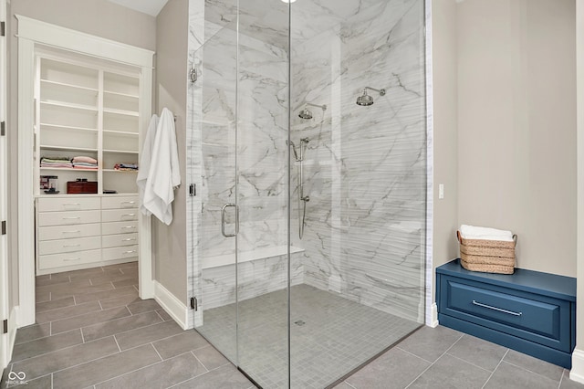12839 Bird Cage, Carmel, IN 46032 - bathroom with a shower stall and a spacious closet