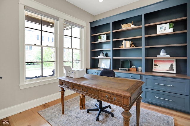 12839 Bird Cage, Carmel, IN 46032 - office space featuring baseboards and light wood-style flooring
