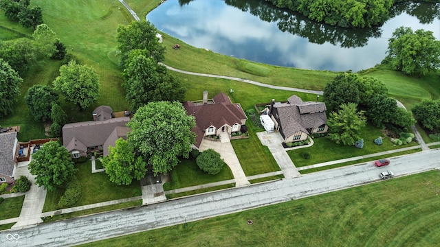 1326 Pebble Brook Dr, Noblesville, IN 46062 - aerial overview of property's location featuring a nearby body of water