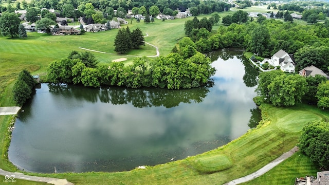1326 Pebble Brook Dr, Noblesville, IN 46062 - aerial view of a nearby body of water and a golf club