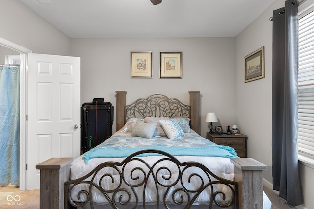 2421 Creek Bank Dr, Columbus, IN 47201 - bedroom featuring carpet