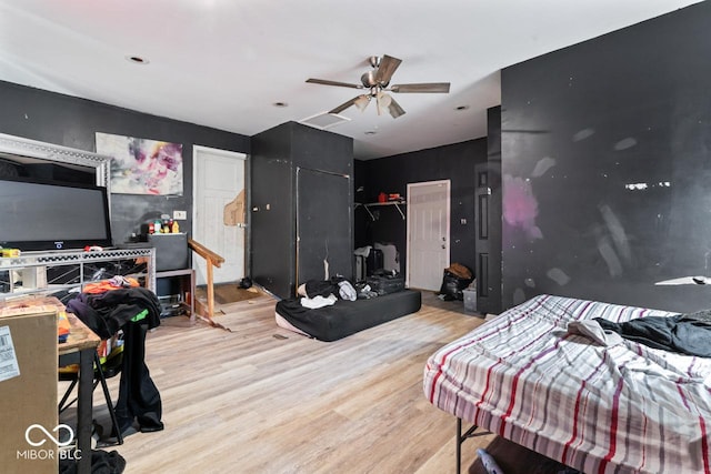 2610 Caroline Ave, Indianapolis, IN 46218 - bedroom featuring wood finished floors
