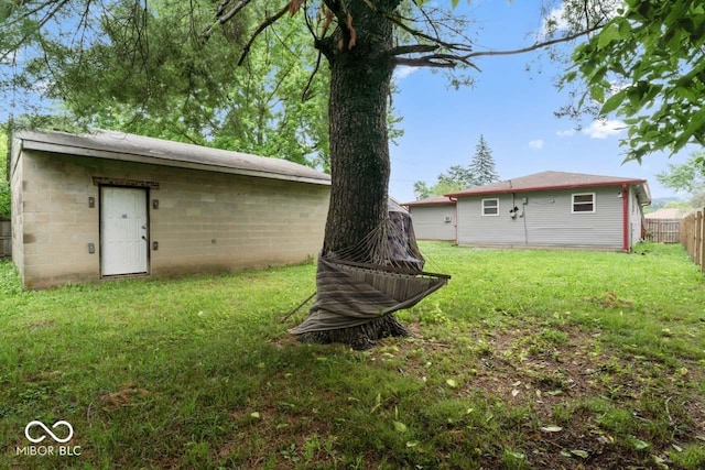 2610 Caroline Ave, Indianapolis, IN 46218 - view of yard