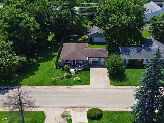 2610 Caroline Ave, Indianapolis, IN 46218 - view from above of property