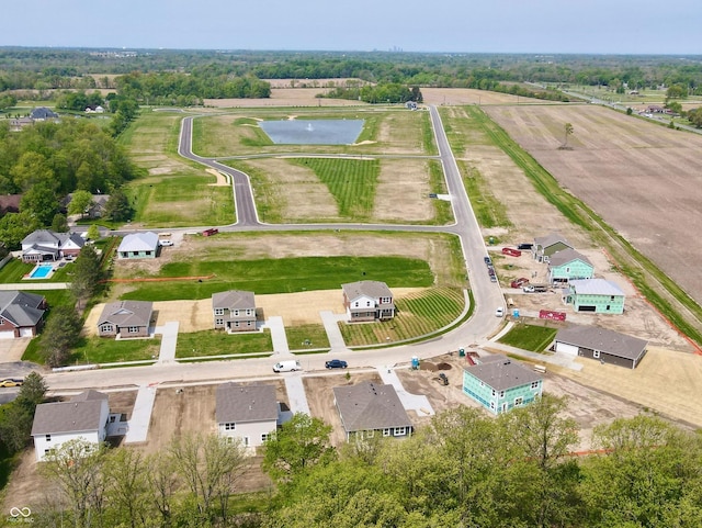 7877 Magnolia St, New Palestine, IN 46163 - view of property location with rural landscape and a nearby body of water