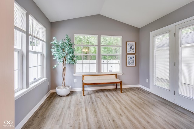 2289 Salem Park Dr, Indianapolis, IN 46239 - sunroom featuring french doors and lofted ceiling
