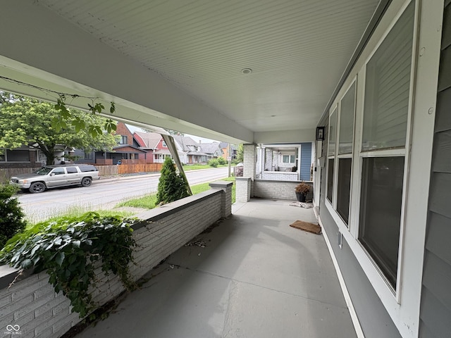 917 N Rural St, Indianapolis, IN 46201 - porch with a residential view