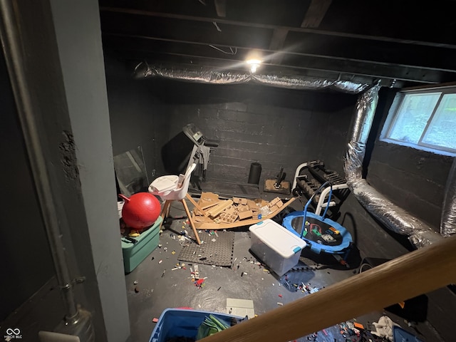 917 N Rural St, Indianapolis, IN 46201 - view of basement