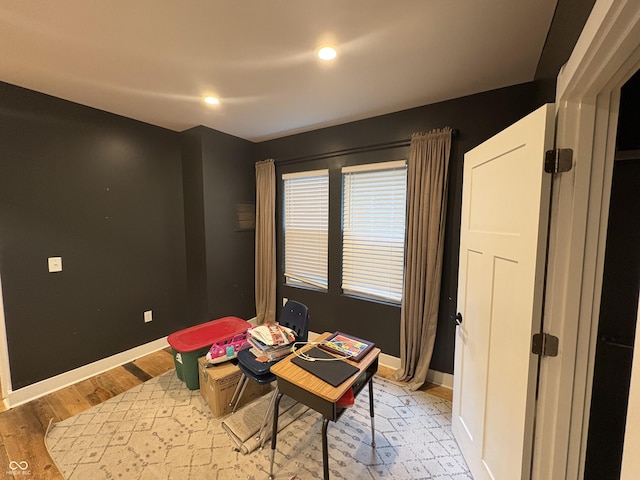 917 N Rural St, Indianapolis, IN 46201 - dining room featuring light wood-style floors and recessed lighting