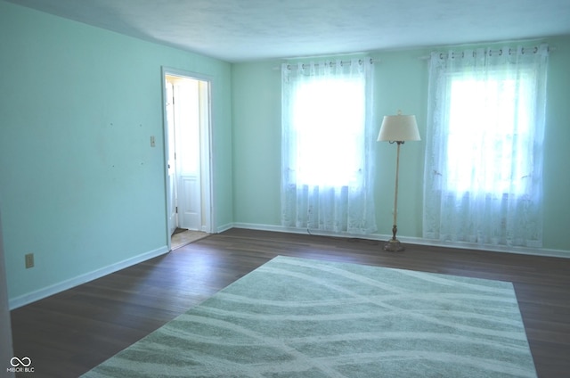 3115 E 400 S, Anderson, IN 46017 - unfurnished room featuring wood finished floors and baseboards